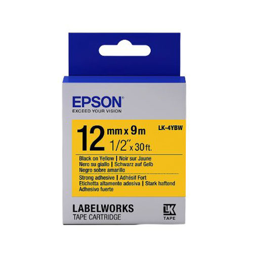 Picture of EPSON BLACK/YELLOW TAPE CARTRIDGE